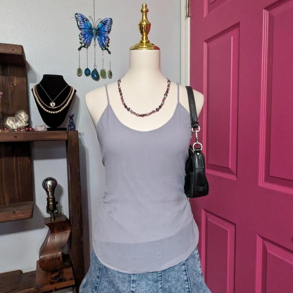 Chelsea-28 Women's Grey and Purple Vest